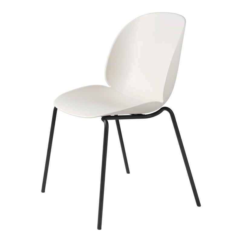 Beetle Dining Chair with Stackable Base – Un-Upholstered
