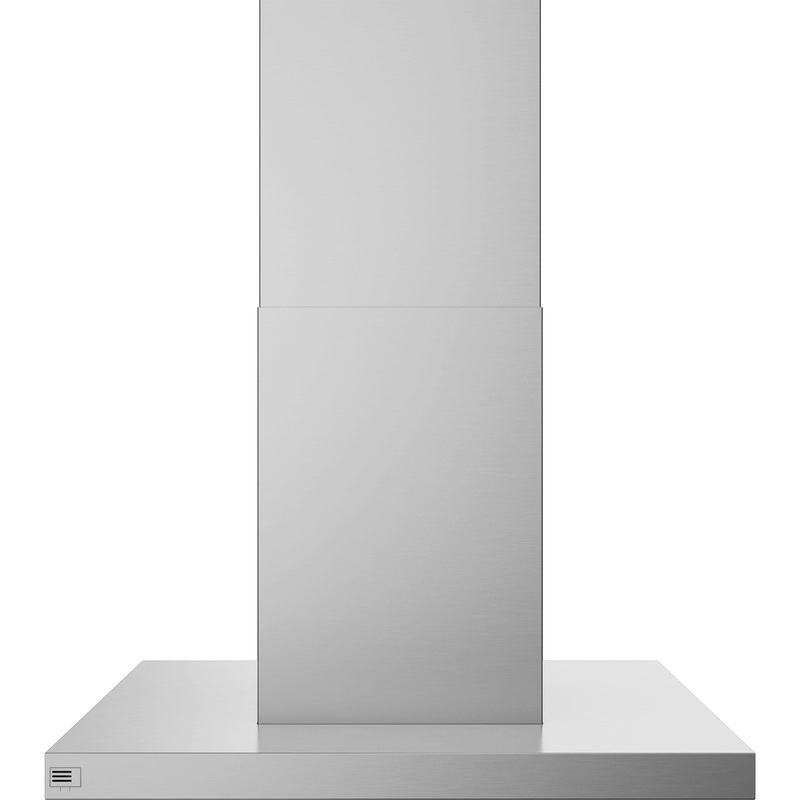 Haier UVI1036SRSS 36″ Designer Island-Mount Chimney Vent Hood With Clean Air Sensors