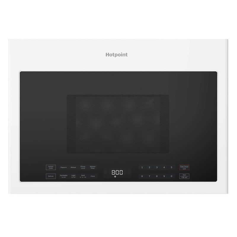 HVMB14S4WWW Hotpoint 24″ 1.4 Cu. Ft. Over-The-Range Microwave Oven