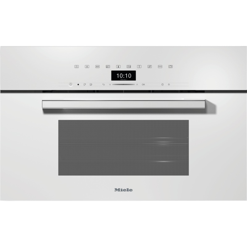 Miele DGC7470BW Dgc 7470 – 30″ Compact Combi-Steam Oven Xl For Steam Cooking, Baking, Roasting With Networking + Brilliantlight.