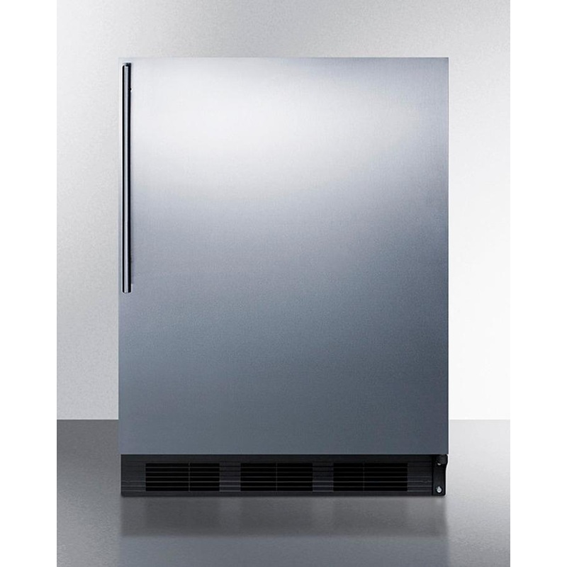 Summit AL752BKSSHV 24″ Wide All-refrigerator, ADA Compliant