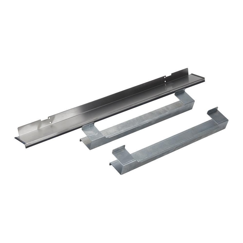 Whirlpool W10469903 30″ Built-In Microwave Spacer Kit, Stainless Steel, for cut-out heights between 19″ and 19 13/16″