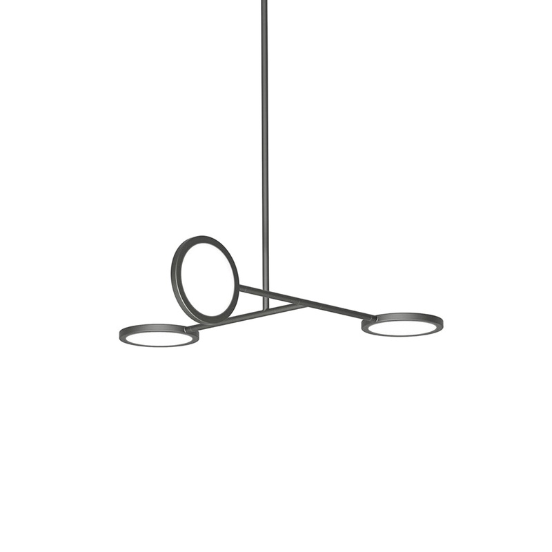 Discus Three Light Pendant Light