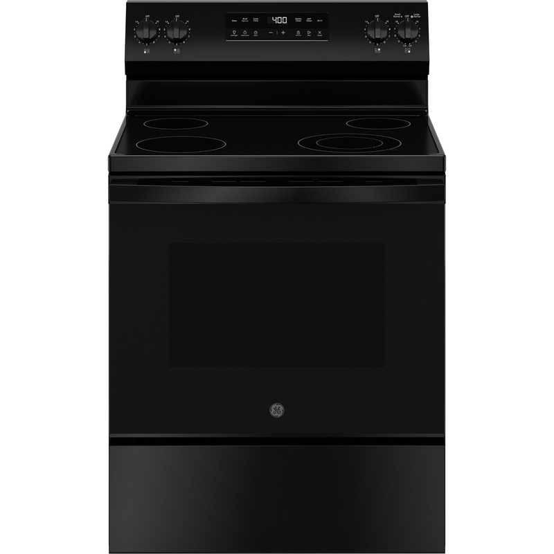 Ge Appliances GRF400PVBB Ge 30″ Free-Standing Electric Range