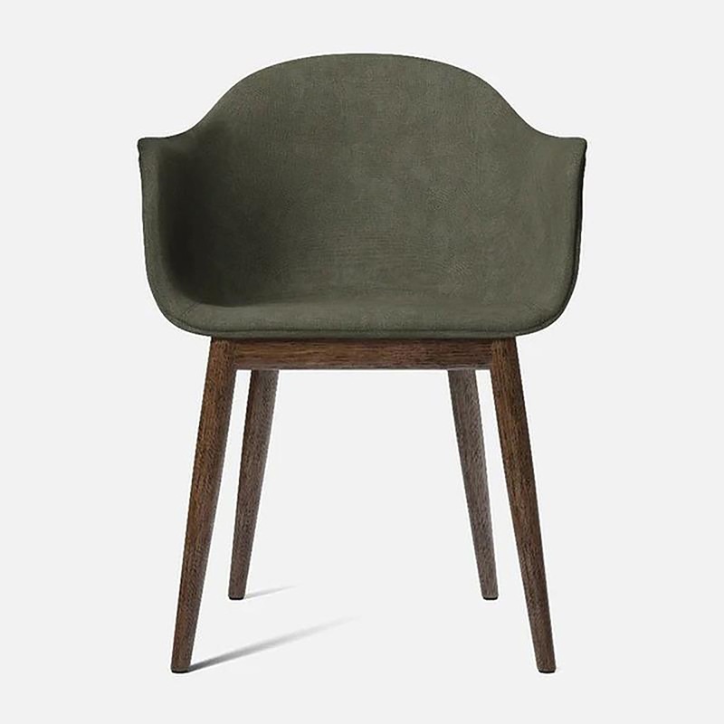 Harbour Upholstered Chair – Wood Base