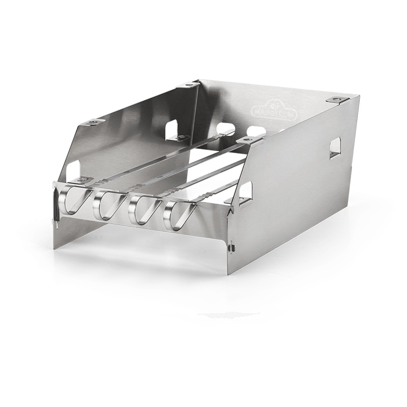 Napoleon Bbq 71301 Side Burner Windshield – Large With Skewer Rack