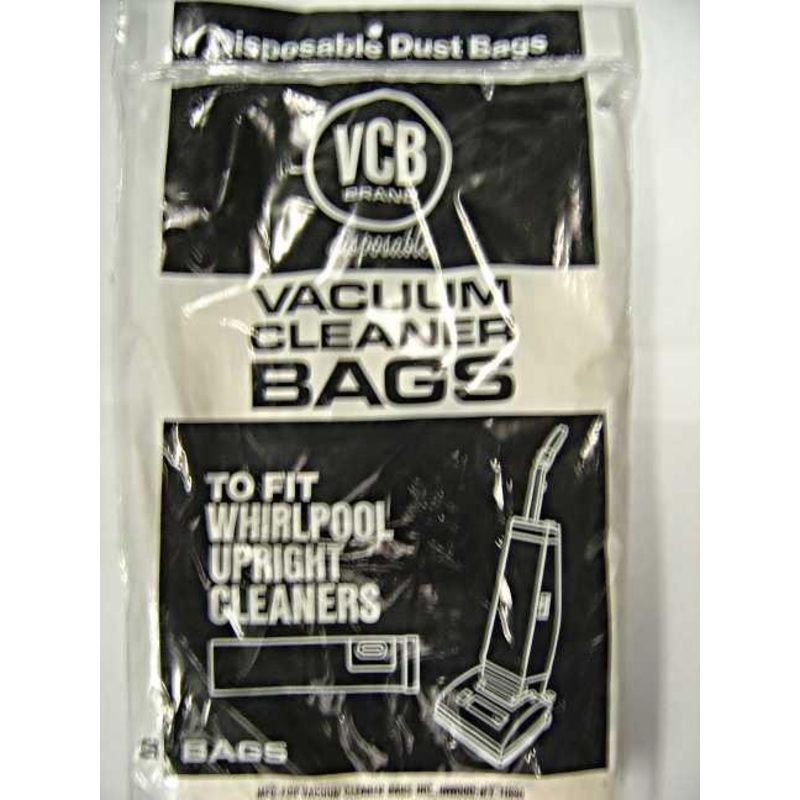 Whirlpool Type U Vacuum Bags 3 Pack