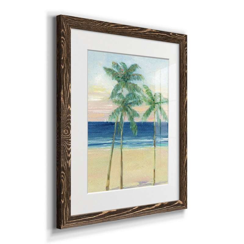 Zen Succulent II – Picture Frame Painting Print on Paper Highland Dunes Frame Color: Walnut Size: 24″ H x 18″ W x 1.5″ D