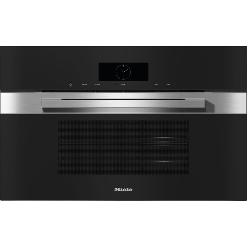 Miele DGC7875CTS Dgc 7875 – 30″ Compact Combi-Steam Oven Xl With Directwater Plus For Steam Cooking, Baking, Roasting With Roast Probe + Menu Cooking.