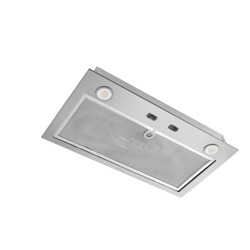 PM300SS Broan 21-Inch Custom Range Hood Power Pack Insert w/ Easy Install System, 300 Max Blower CFM, Stainless Steel
