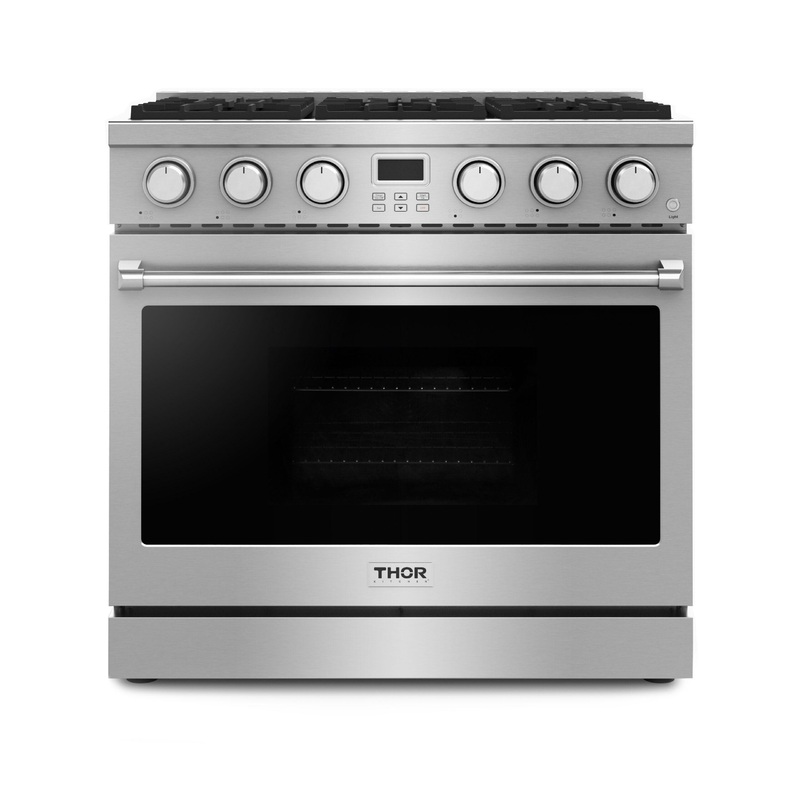 ARG36 Thor Kitchen 36-inch Gas Range – Contemporary Professional – Arg36