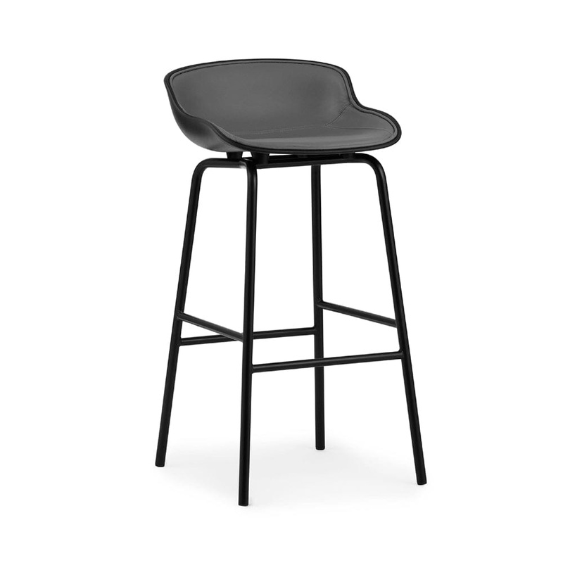 Hyg Barstool Front Upholstered