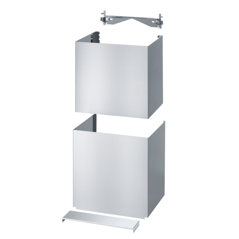 Miele DADC6000 Stainless Steel Chimney Section – For Alternative Upward Vented Ducting