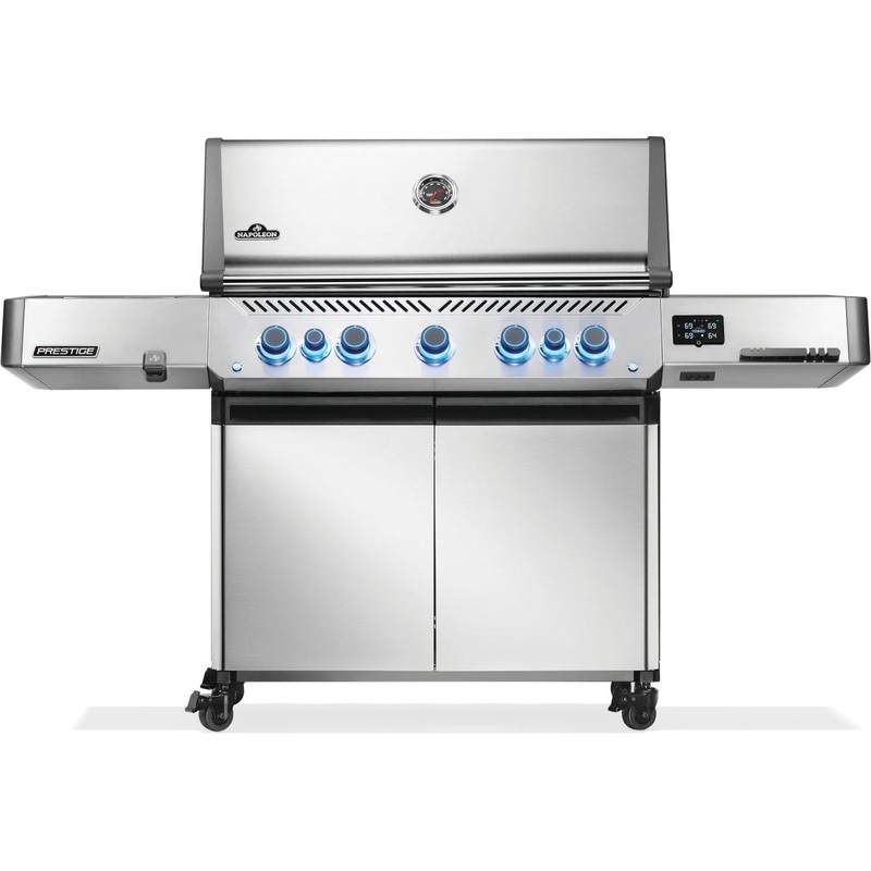 Napoleon Bbq P665VXRSIBPSS Prestige 665 Connected Rsib With Infrared Side And Rear Burner , Propane, Stainless Steel