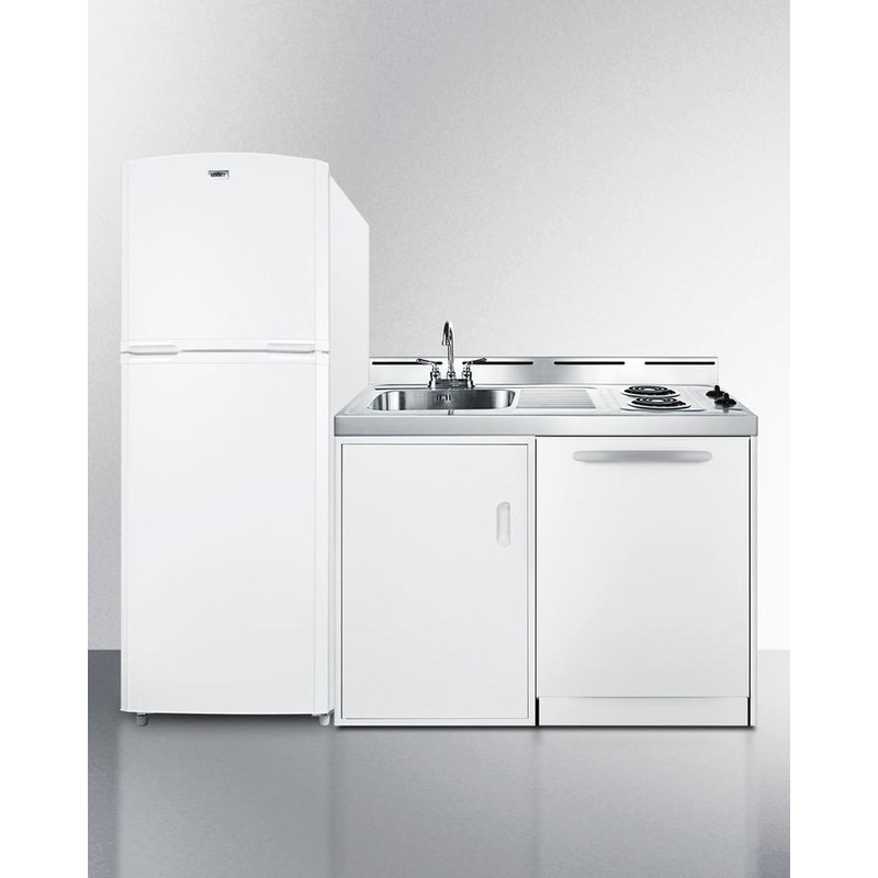 Summit ACKDW75 75″ Wide All-in-one Kitchenette With Dishwasher