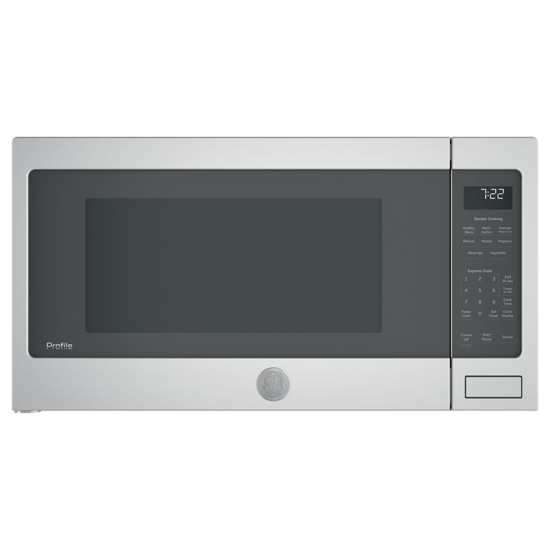 PES7227SLSS GE Profile 2.2 Cu. Ft. Countertop Sensor Microwave Oven
