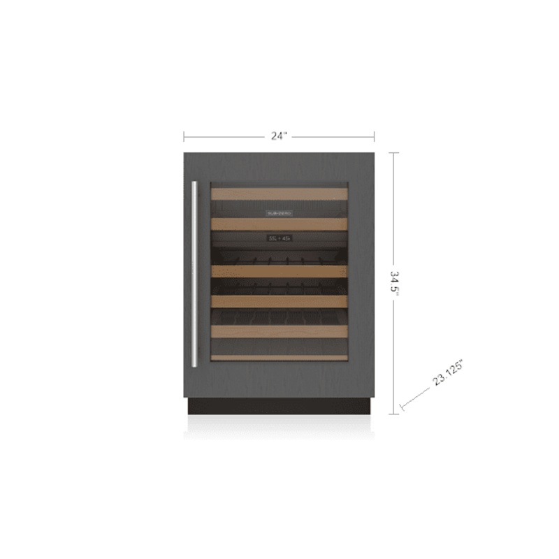 Sub-Zero DEU2450WR 24″ Designer Undercounter Wine Storage – Panel Ready