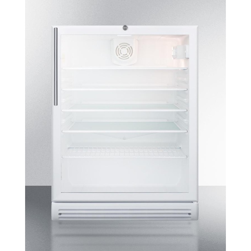 Summit SCR600GLBIHVADA 24″ Wide Built-in Beverage Center, ADA Compliant