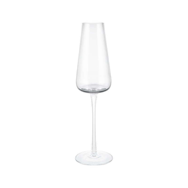 Belo Clear Champagne Glasses (Set of 2)
