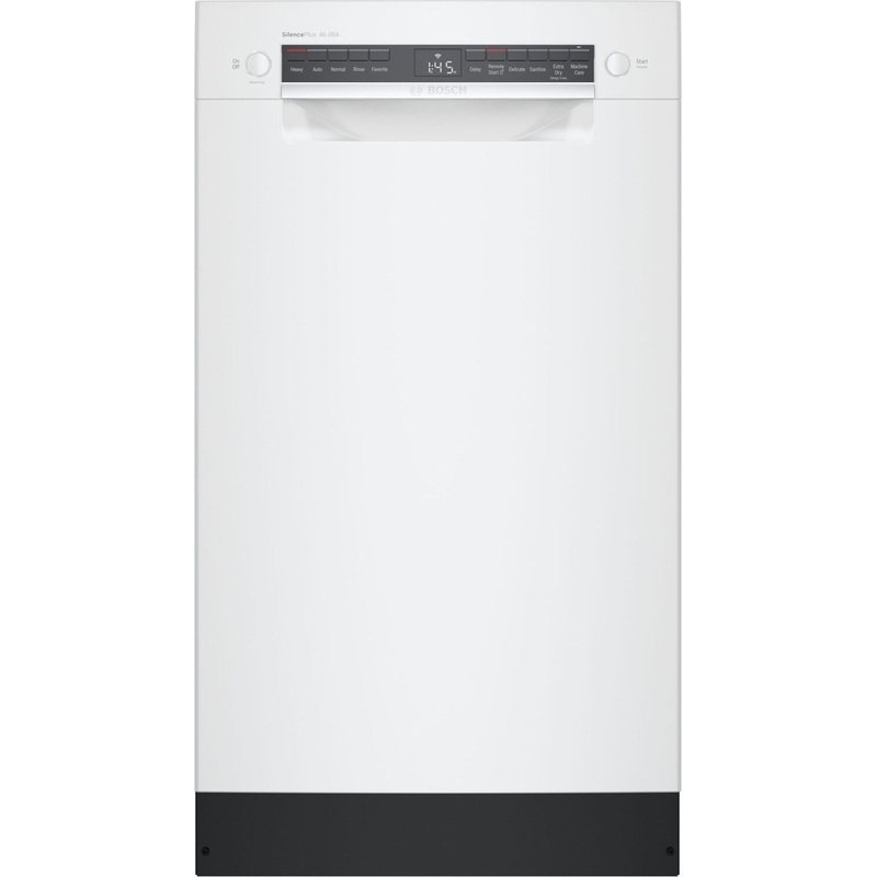 Bosch 300 Series Dishwasher 17 3/4″ White SPE53B52UC