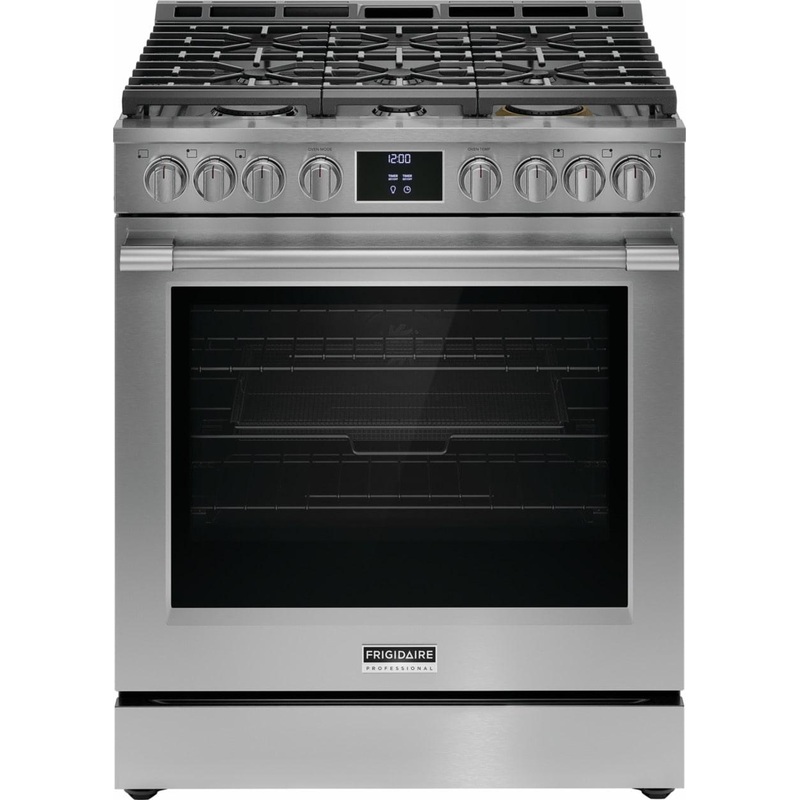 Frigidaire PCFG3080AF Frigidaire Professional 30″ Gas Range With No Preheat And Air Fry