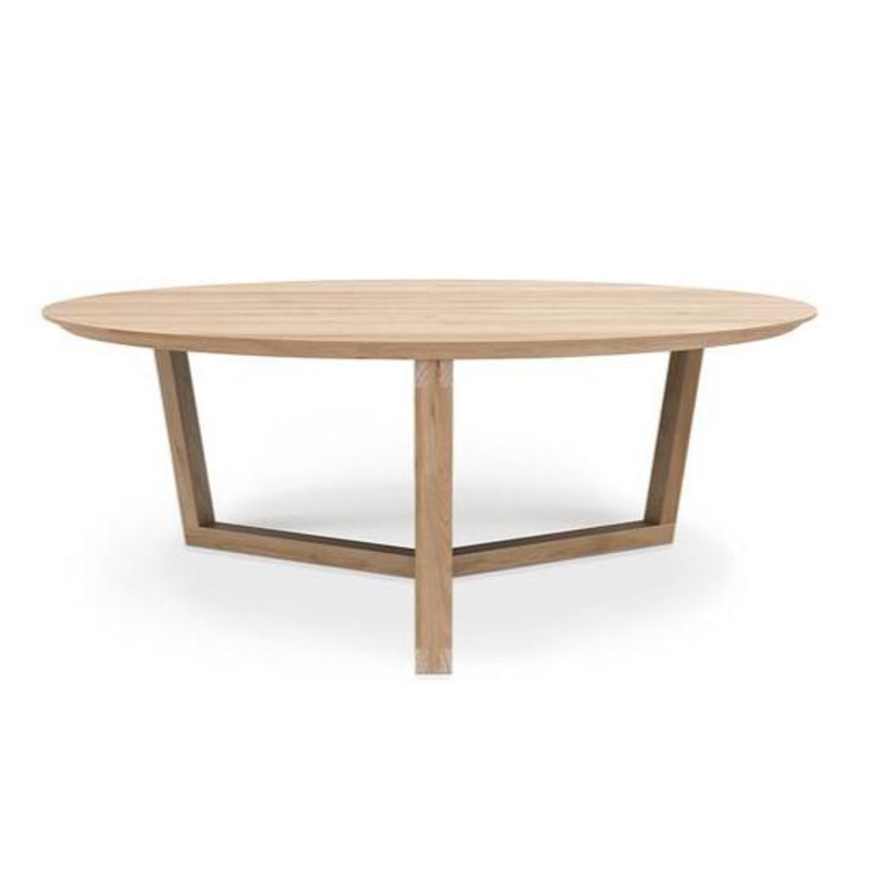 Oak Tripod Coffee Table