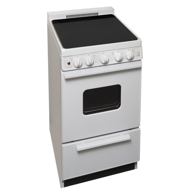Premier EAS2X0OP 20 in. Freestanding Smooth Top Electric Range in White