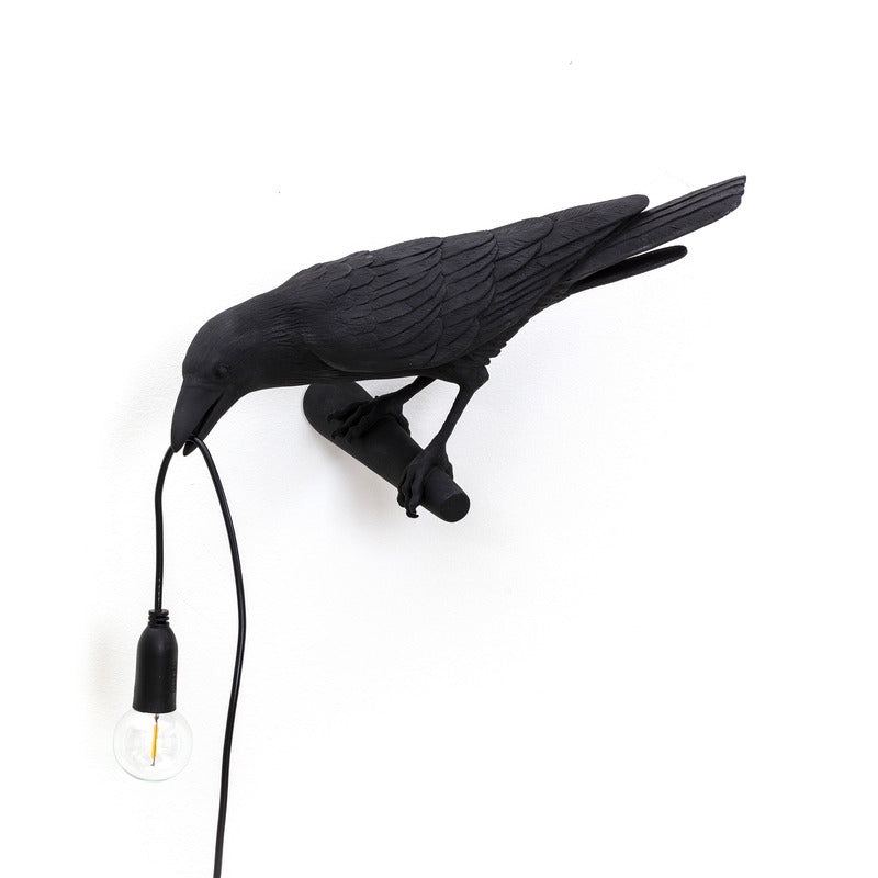 Bird Looking Outdoor Lamp