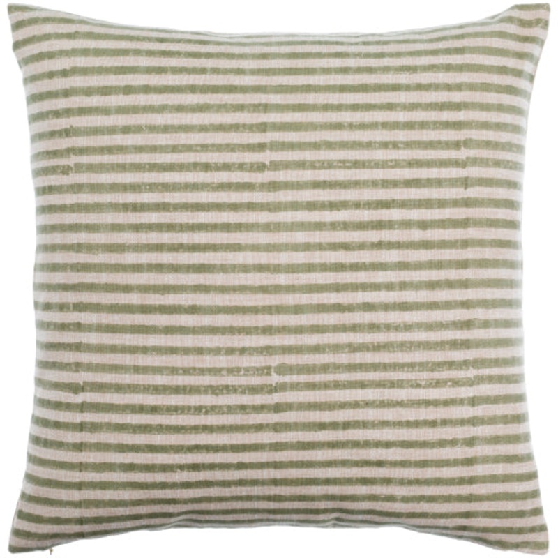 Elegant Linen & Cotton Accent Pillow