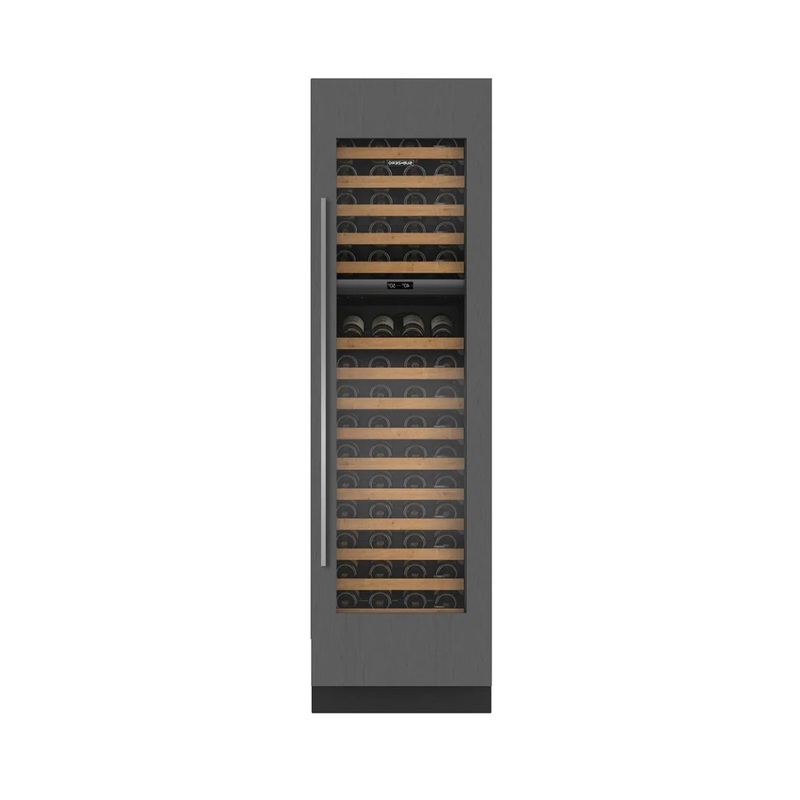 Sub-Zero DEC2450W 24″ Panel Ready Dual Zone Smart Tall Wine Cooler