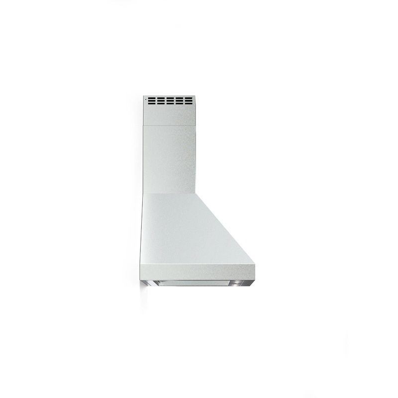 Verona VECHW48GSS 48″ Designer Chimney Wall Hood- 1200 CFM – 4 Speeds