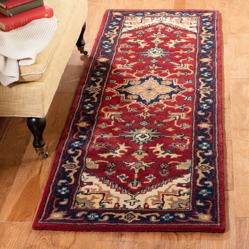 Balthrop Hand Tufted Wool Oriental Rug Astoria Grand Rug Size: Runner 2’3″ x 20′