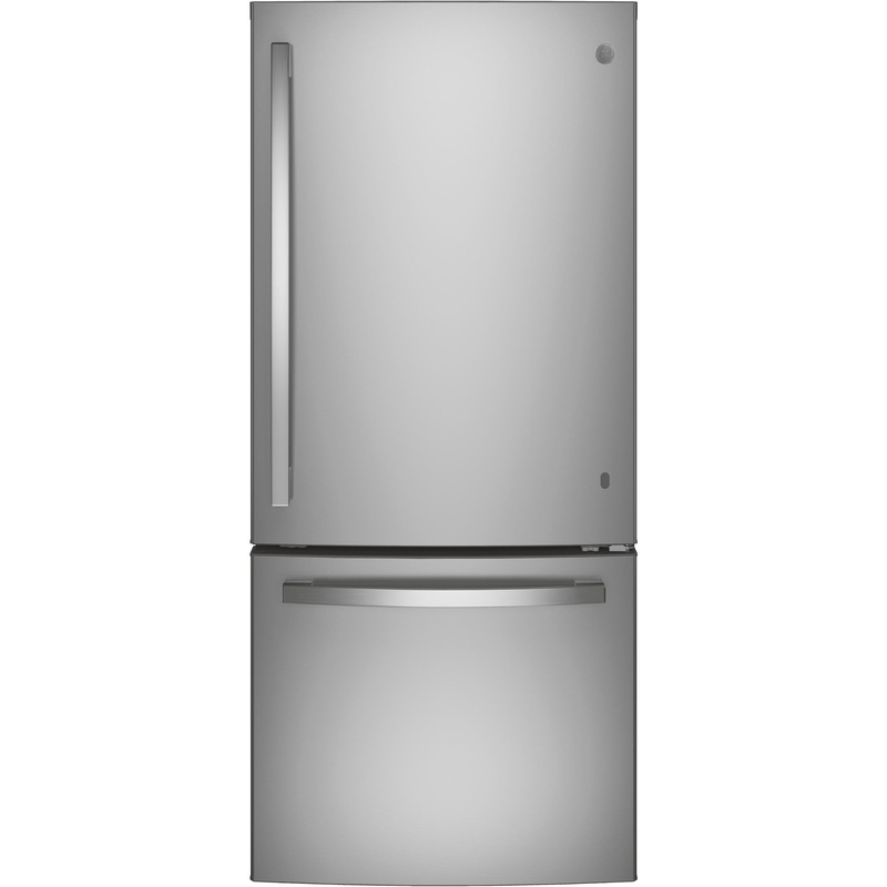 GBE21DYKFS GE ENERGY STAR 20.9 Cu. Ft. Bottom-Freezer Refrigerator