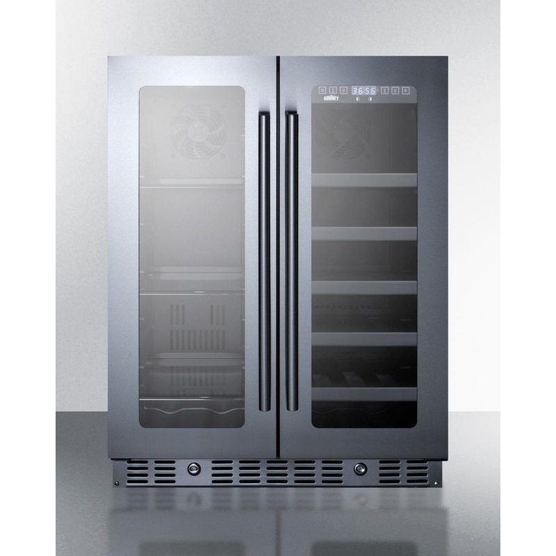 Summit ALFD24WBVCSS 24″ Built-in Wine/beverage Center, ADA Compliant