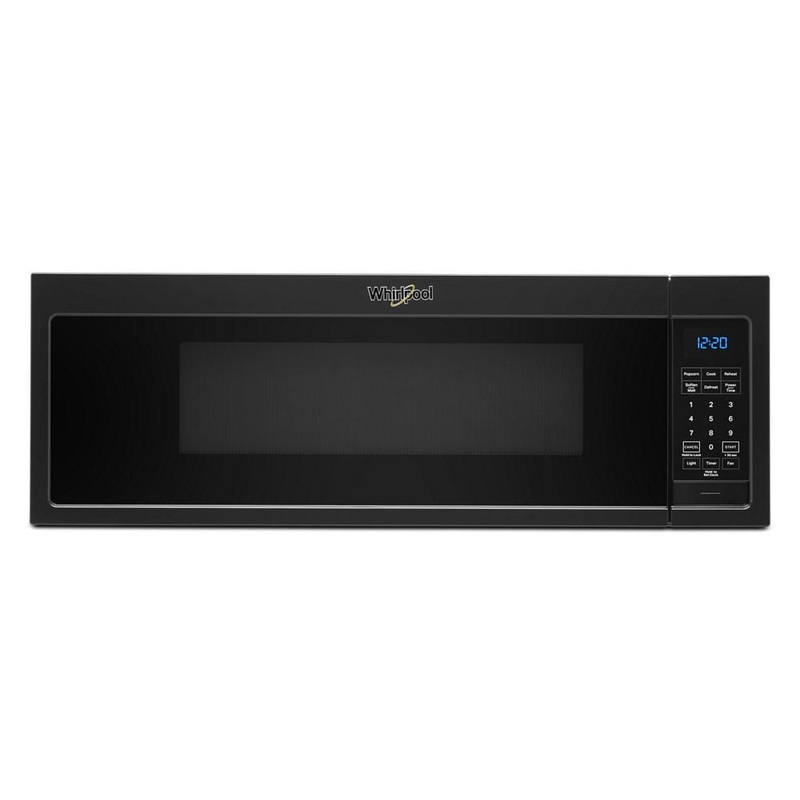 Whirlpool WML35011KB 1.1 Cu. Ft. Low Profile Microwave Hood Combination
