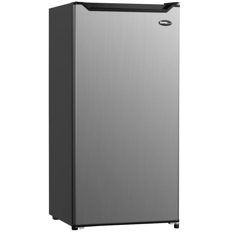 Danby 3.2 cu. ft. Compact Fridge in Stainless Steel