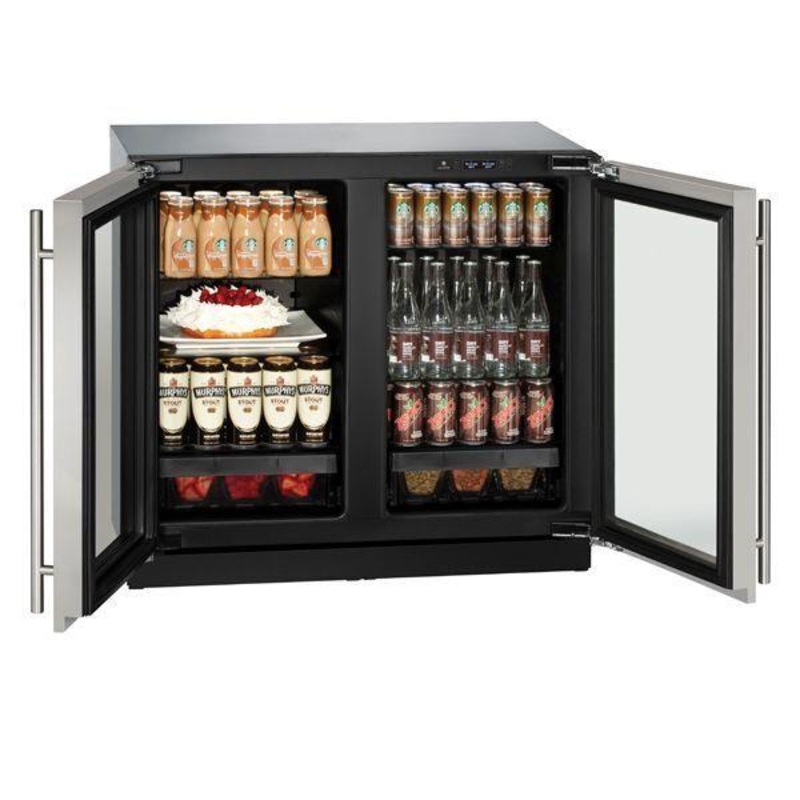 U-Line U3036RRGLS00B 3036rrgl 36″ Refrigerator With Stainless Frame Finish (115 V/60 Hz)