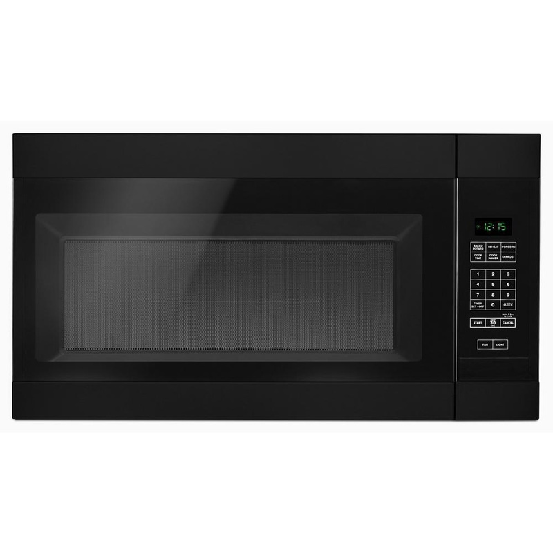 Amana AMV2307PFB 1.6 Cu. Ft. Over-the-Range Microwave with Add 0:30 Seconds – Black