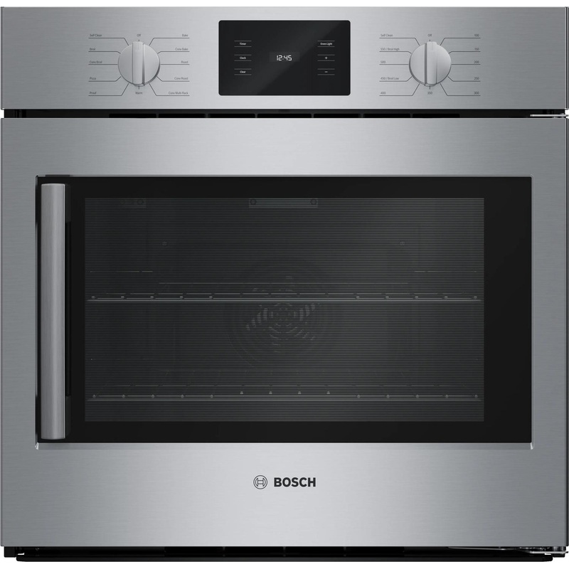 Bosch HBL5455RUC 500 Series, Built-in oven, 30”, Door Hinge: right, Stainless steel