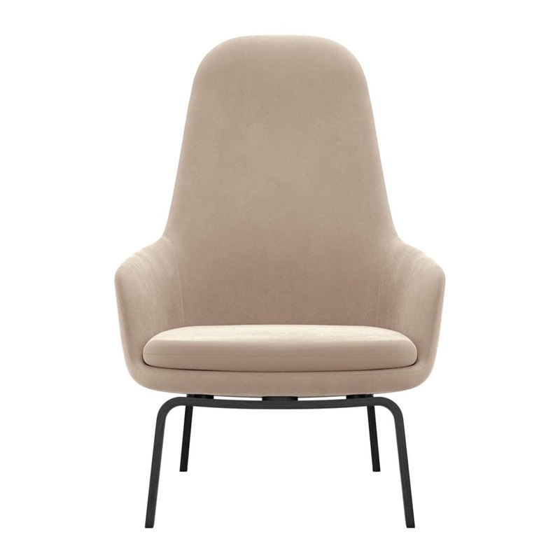 Era Lounge Chair High Wood Base