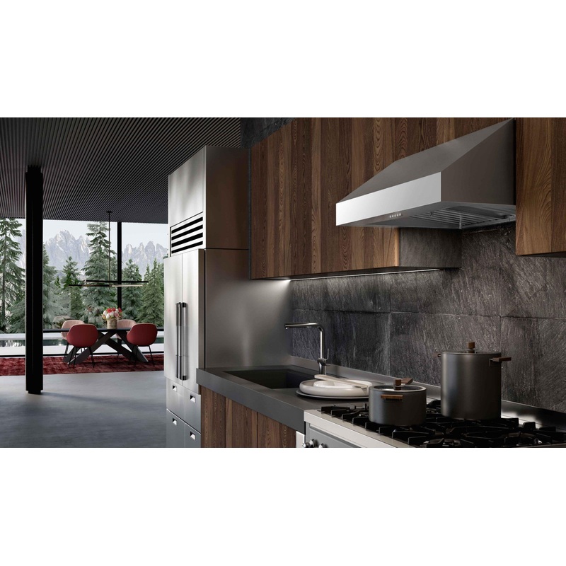 Faber BREV361SS600 Breva Pro 11 36″ Stainless Steel 600 CFM