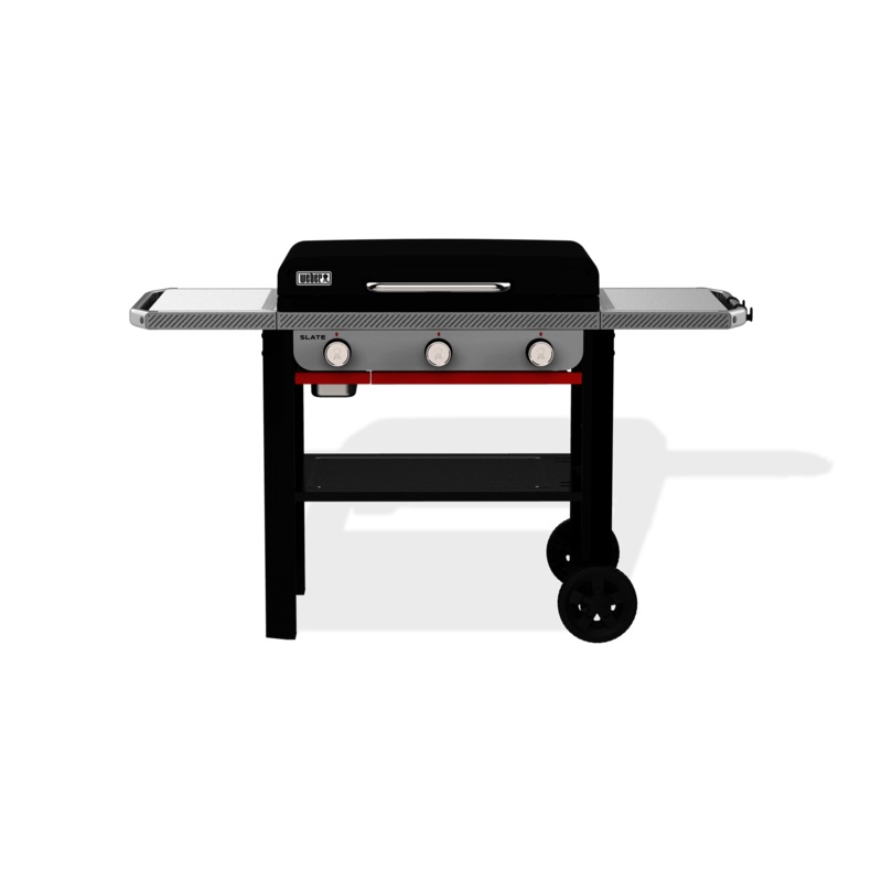 Weber 1501345 Slate 28″ Rust-Resistant Griddle – Black