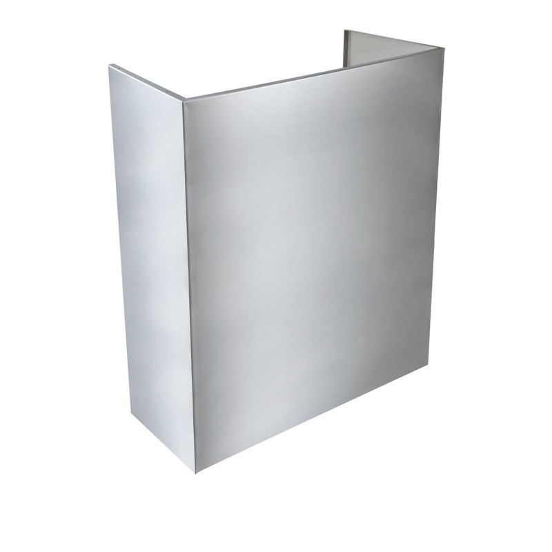 Broan AEEPD30SS Optional Standard Depth Flue Cover for EPD61 Series Range Hood in Stainless Steel