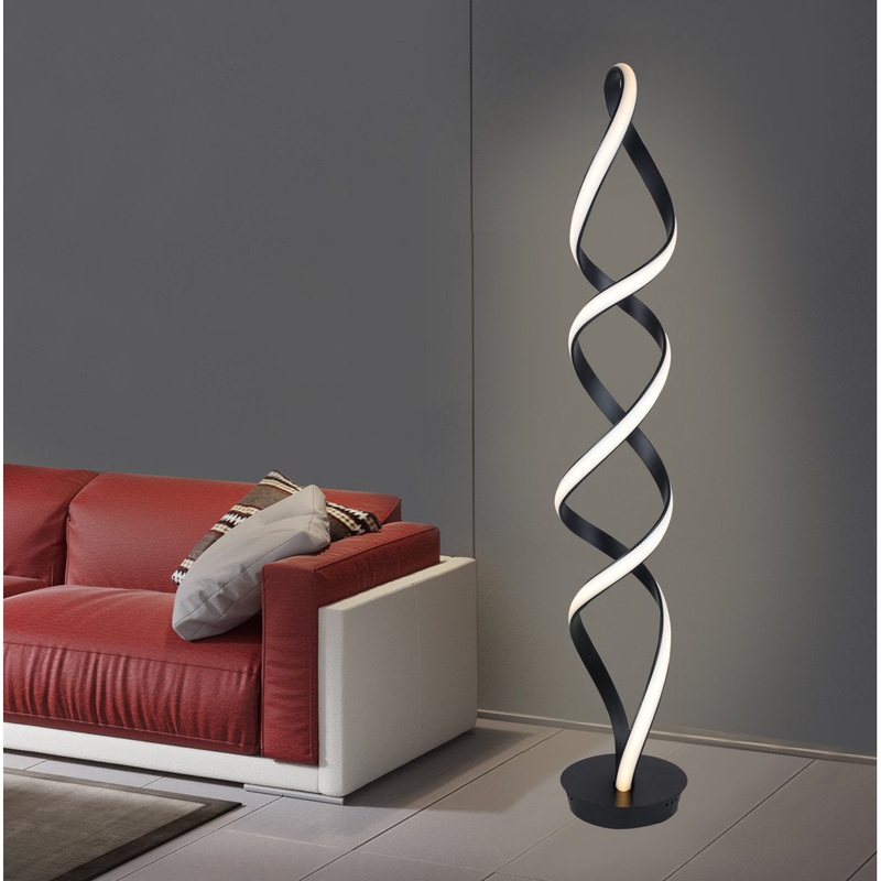 Satie 63″ LED Novelty Floor Lamp Orren Ellis