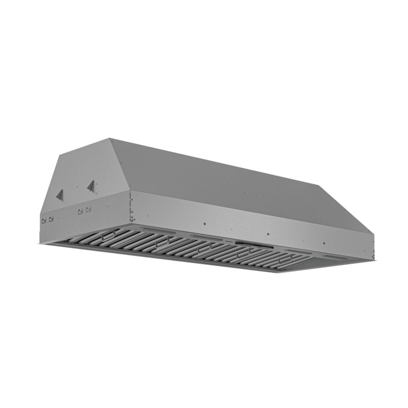 Best Range Hoods HBN560212SS 60-Inch Built-In Range Hood With True Iq Blower System, 1240 Truecfm, 23-1/2″ Depth, Stainless Steel (Hbn5 Series)