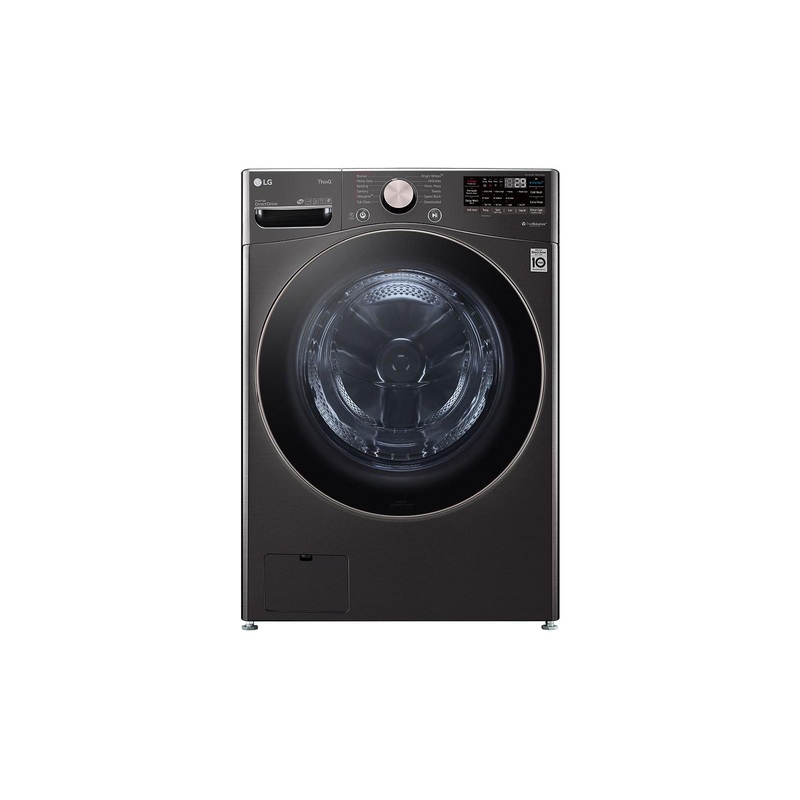 Lg WM4000HBA 4.5 cu. ft. Ultra Large Capacity Front Load Washer – Black Steel