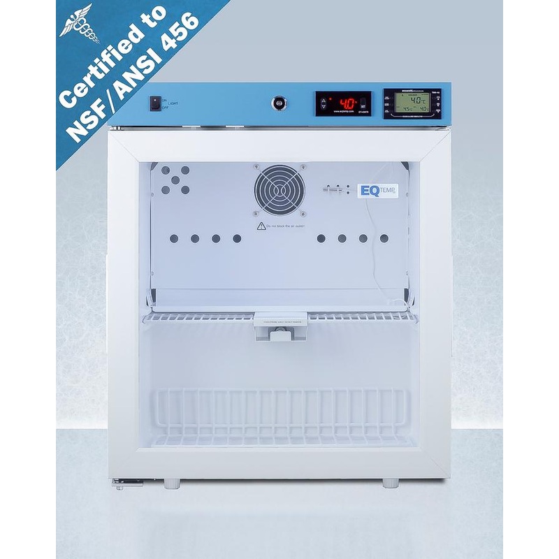 Summit ACR162GNSF456LHD 19″ Wide Compact Healthcare Refrigerator, Certified To Nsf/Ansi 456 Vaccine Storage Standard