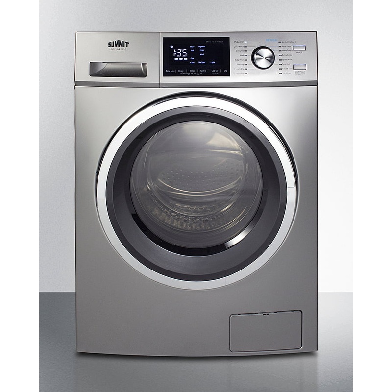 Summit SPWD2203P 24″ Wide 115V Electric Washer/Dryer Combo
