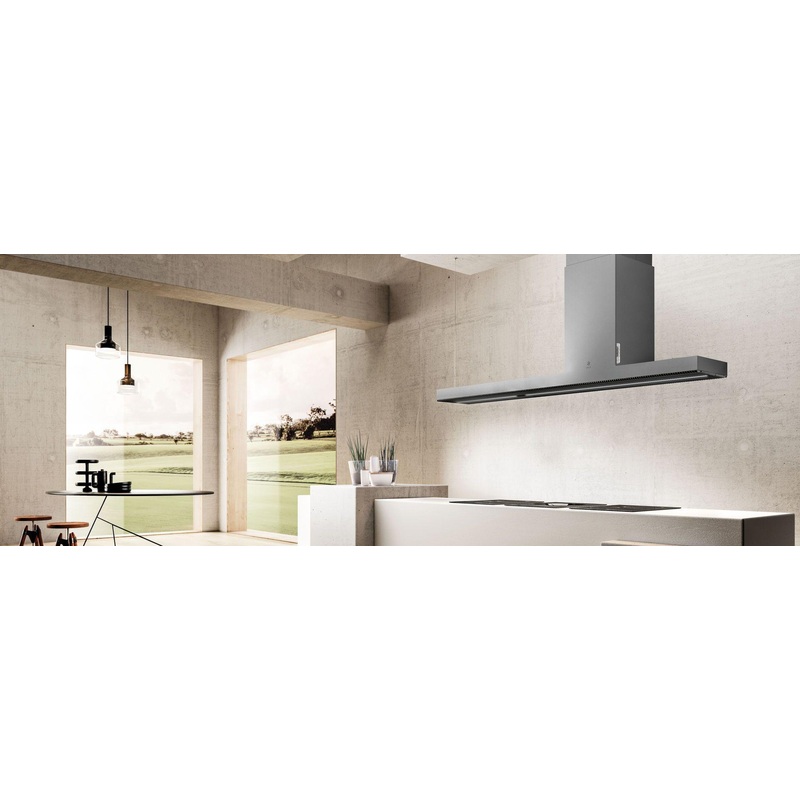 Elica EHI670SS HAIKU IS Island Range Hood 70″ wide – 600CFM