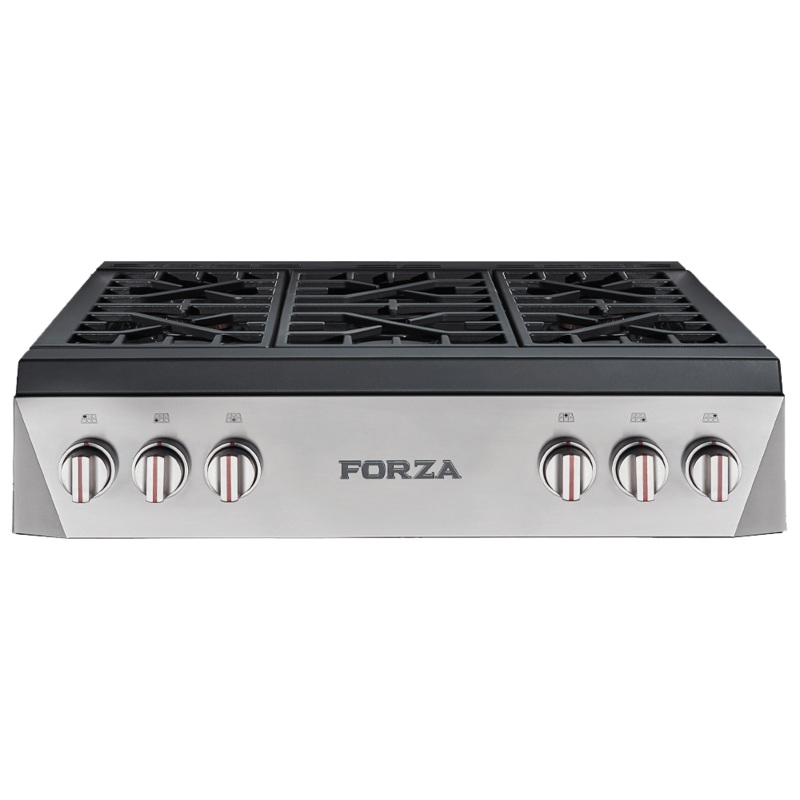 Forzacucina FRT366GN 36 Inch Professional Range Top